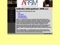 NĂˇhled webu ARSM, s.r.o. - Auditorská a účetní společnost