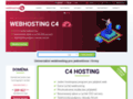 NĂˇhled webu Webhosting C4