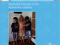NĂˇhled webu Barbuška Sabriště a celá Kaiserovic rodinka