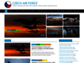 NĂˇhled webu Czech Air Force