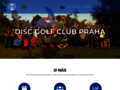NĂˇhled webu Disc Golf Club Praha
