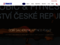 NĂˇhled webu Český svaz aerobiku a fitness Fisaf.cz