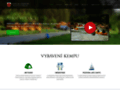 NĂˇhled webu Kemp Rožmberk nad Vltavou