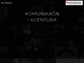 NĂˇhled webu Komunikační agentura FMK