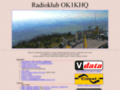 NĂˇhled webu Radioklub OK1KHQ