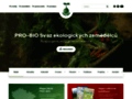 NĂˇhled webu Pro-Bio