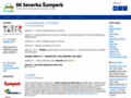 NĂˇhled webu SK Severka Šumperk