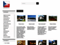 NĂˇhled webu Katalog ubytování v ČR a SR