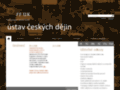 NĂˇhled webu Ústav českých dějin