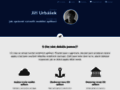 NĂˇhled webu Jiří Urbášek - web, programování, linux