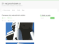 NĂˇhled webu 21 nej procházek se psem