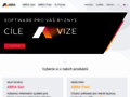 NĂˇhled webu ABRA - ekonomický ERP software