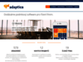 NĂˇhled webu Adaptica