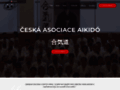 NĂˇhled webu Česká asociace Aikidó
