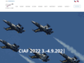 NĂˇhled webu Czech Airshow Agency