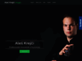 NĂˇhled webu Krejčí, Aleš - Kouzelník