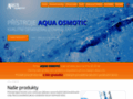 NĂˇhled webu AquaOsmotic Tišnov