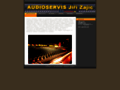 NĂˇhled webu AUDIOservis, Jiří Zajíc