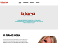 NĂˇhled webu Biora cosmetics
