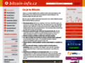 NĂˇhled webu bitcoin-info.cz