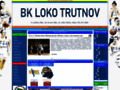 NĂˇhled webu BK Loko Trutnov