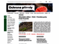 NĂˇhled webu Časopis Ochrana přírody