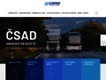 NĂˇhled webu ČSAD Uherské Hradiště a.s.