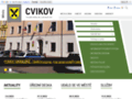 NĂˇhled webu Cvikov