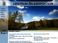 NĂˇhled webu Centrum Železných hor