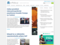 NĂˇhled webu Internetový politologický server a časopis e-Polis