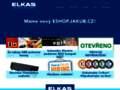 NĂˇhled webu Elkas spol. s r.o.