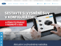 NĂˇhled webu Ford