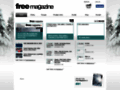 NĂˇhled webu Free magazín