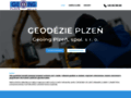 NĂˇhled webu Geoing Plzeň