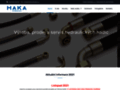 NĂˇhled webu Haka Hydraulika
