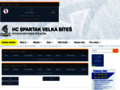 NĂˇhled webu HC Spartak Velká Bíteš