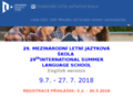 NĂˇhled webu Mezinárodní letní jazyková škola