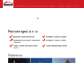 NĂˇhled webu Kerson spol. s.r.o.