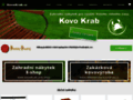 NĂˇhled webu Kovo Krab