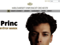 NĂˇhled webu Karlovarský Symfonický Orchestr