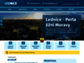 NĂˇhled webu Obec Lednice