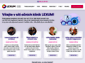 NĂˇhled webu Lexum