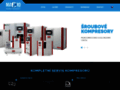 NĂˇhled webu Macro Kompresory, s.r.o.