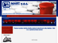 NĂˇhled webu Mart, v.o.s.