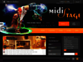 NĂˇhled webu MidiStage
