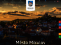 NĂˇhled webu Mikulov