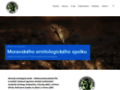 NĂˇhled webu Moravský ornitologický spolek (MOS)