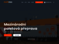 NĂˇhled webu Multimex spedition