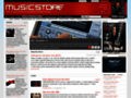 NĂˇhled webu Music store
