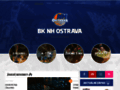 NĂˇhled webu BK NH Ostrava